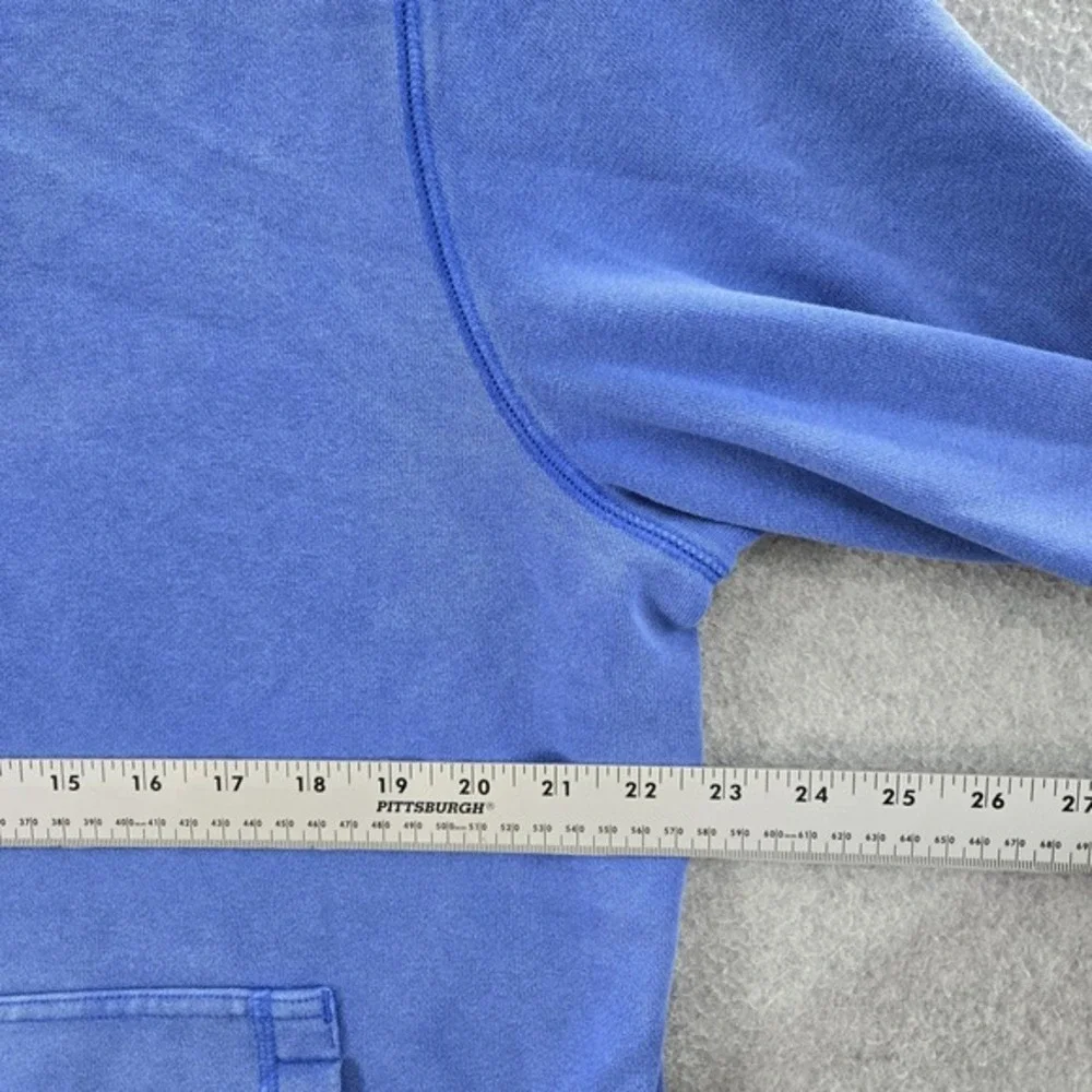 Jordan Men Hoodie G (L) Blue Y2K Center Jumpman Logo‎ Athleisure Long Sleeve